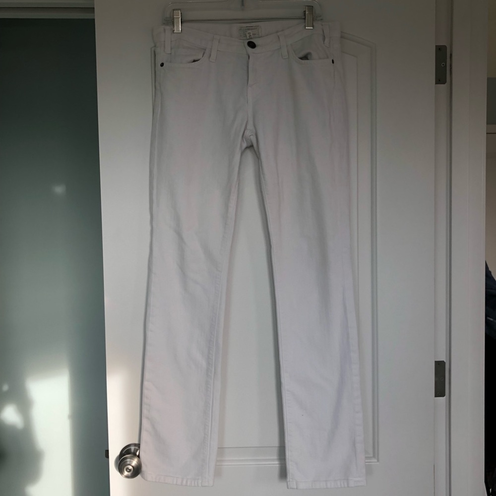Current Elliott white Jeans